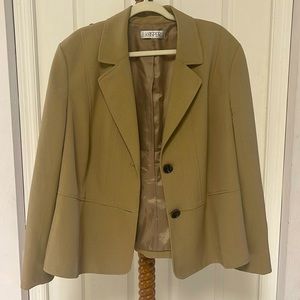 Kasper Camel (color) Blazer, Size 22W